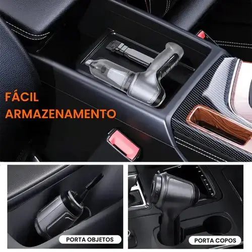 Aspirador de Pó Automotivo Sem Fio
